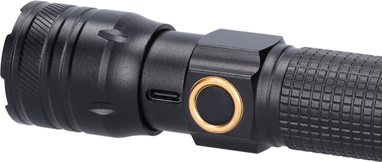 Lanternă rezistentă pentru outdoor (IP44) cu încărcare USB‑C