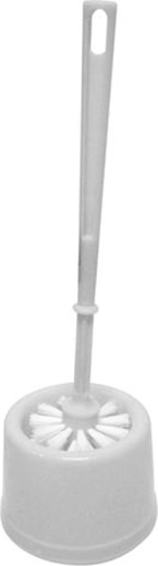 Set toaletă Toro cu perie din plastic și suport de depozitare