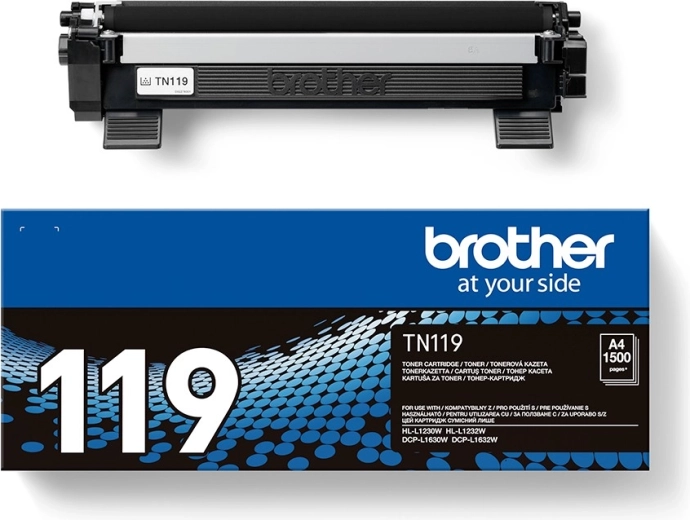 Toner Brother TN-119 pro HL-1230 / DCP-1630, negru, 15 000 pagini