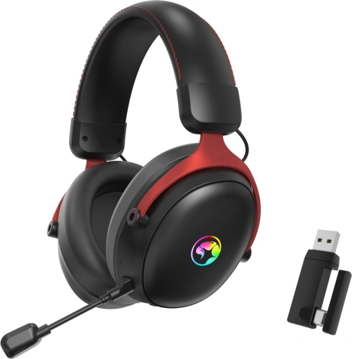 Căști de gaming wireless Marvo Tactic X Pro negre