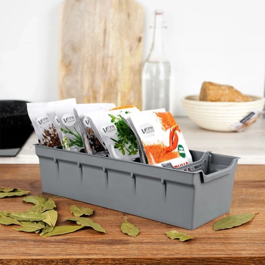 Depozitare clară a pliculețelor de condimente