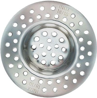 Sită din inox pentru chiuvetă 6,8 cm (2 buc.)