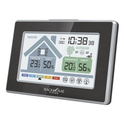 Stație meteo wireless pe baterii 15 × 2 × 9,5 cm