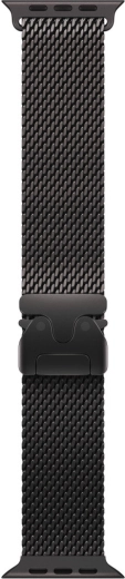 Curea milaneză din titan negru pentru carcasă de 49 mm – mărimea M