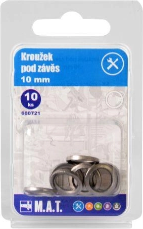 Șaibe distanțiere pentru balama 10 mm (10 buc.)