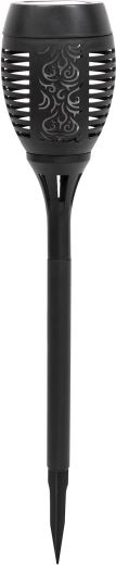 Lampă solară de grădină cu efect de flacără, 10 LED-uri, 40 cm, IP44