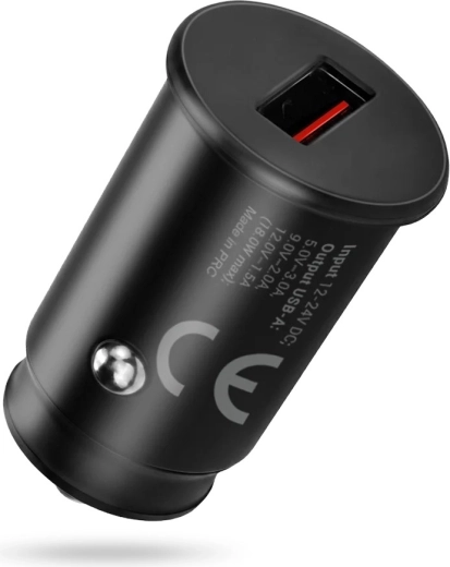 Încărcător auto everActive CC-15Q cu încărcare rapidă QC 3.0, 18 W, 1x USB-A