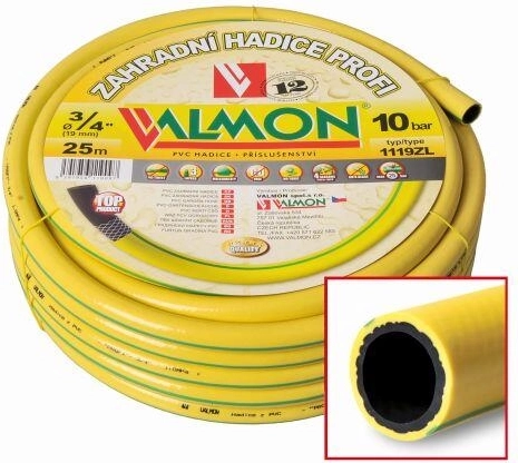 Furtun de grădină PROFI 3/4" 25 m, galben opac