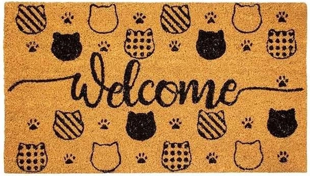 Preș Welcome Cats 40 × 70 cm