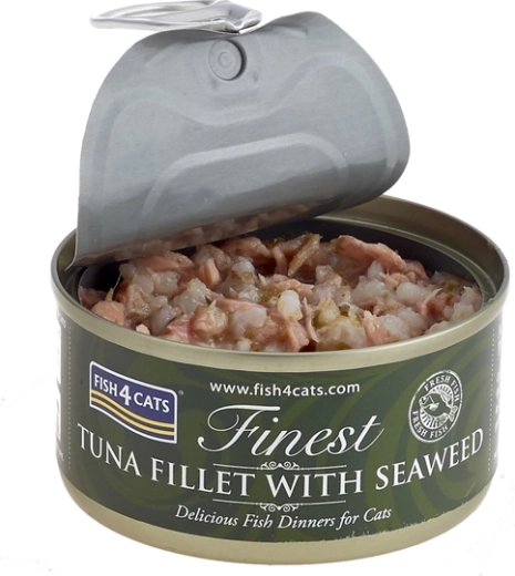 Conservă pentru pisici ton cu alge marine 70 g