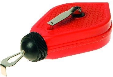 Sfoară trasare 30 m cu tambur și sfoară cu praf de marcare