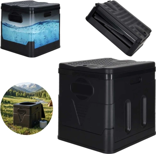 Toaletă turistică portabilă pliabilă 20 l