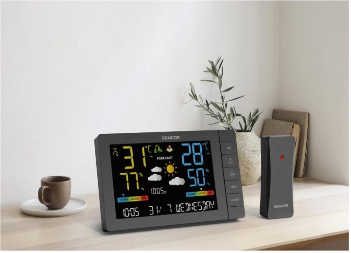 Senzor wireless cu rază de acțiune de până la 80 m