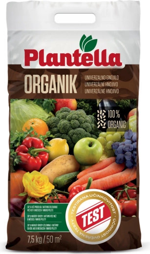 Îngrășământ organic BioPlantella Organik 7,5 kg