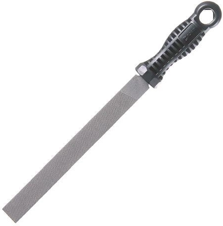 Pilă plată PLO 250/1, 250 mm, tăietură în cruce, ușoară