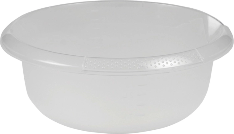 Bol rotund cu cioc 3,5 l transparent 28 × 11 cm