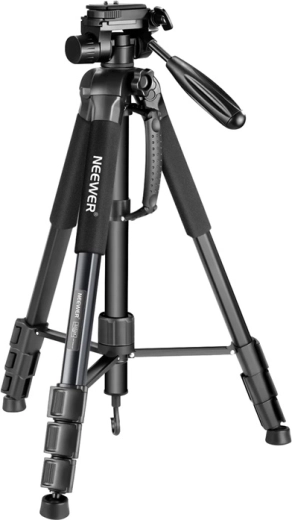 Trepied din aluminiu Neewer SAB264 2-în-1 cu monopied și cap panoramic