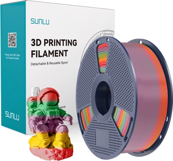 Filament Sunlu PLA curcubeu