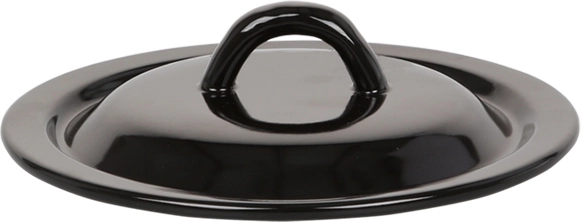 Capac emailat 16 cm negru Silesia Rybnik