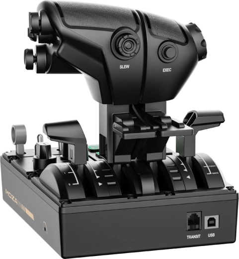 Moza Racing MTQ manetă de gaz pentru simulatoare de zbor