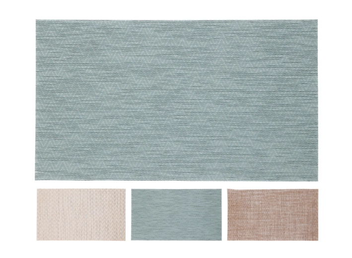 Set masă 45 × 30 cm, gri, din plastic