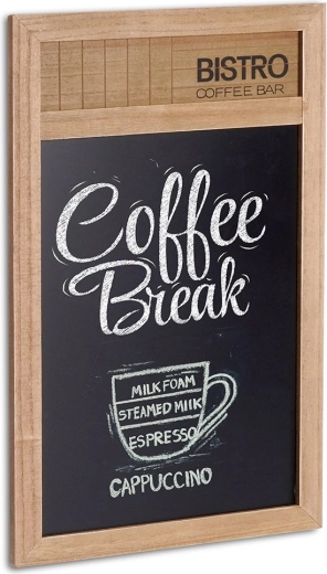 Tablă de perete pentru cretă BISTRO 34 × 55 cm