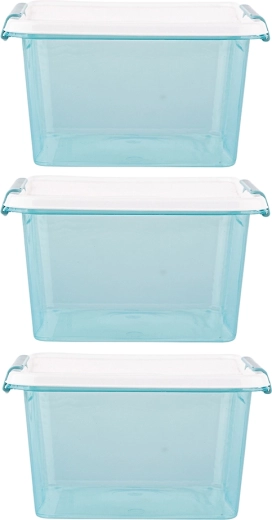 Arcticline set de 3 caserole pătrate pentru alimente 1,15 l