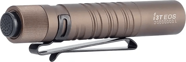 Olight i3t eos lanternă de buzunar Desert (nisip)