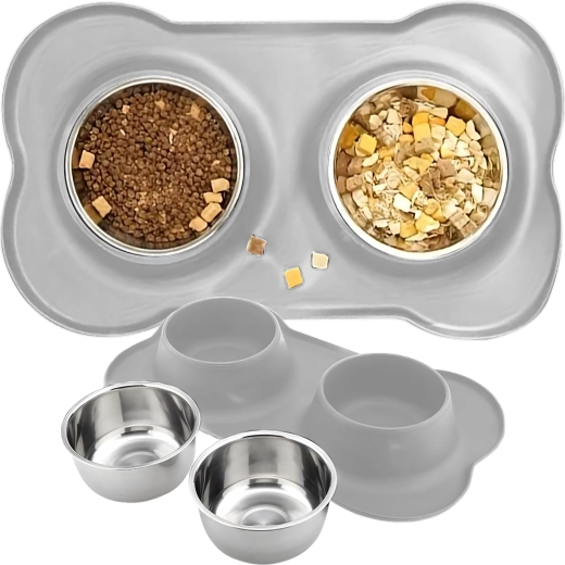 Boluri detașabile din inox 2 × 450 ml