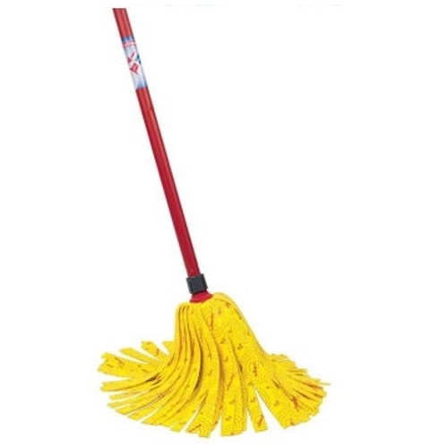 Vileda mop cu fâșii SuperMocio Soft cu tijă metalică 125 cm
