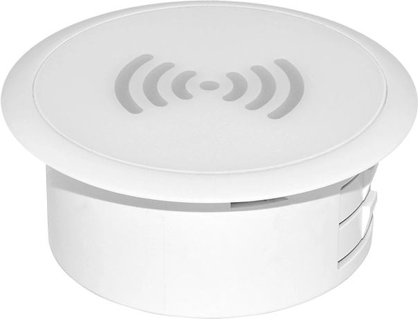 Încărcător wireless încorporabil Solight Qi 15 W, alb