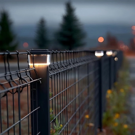 Iluminarea stâlpilor și a gardurilor