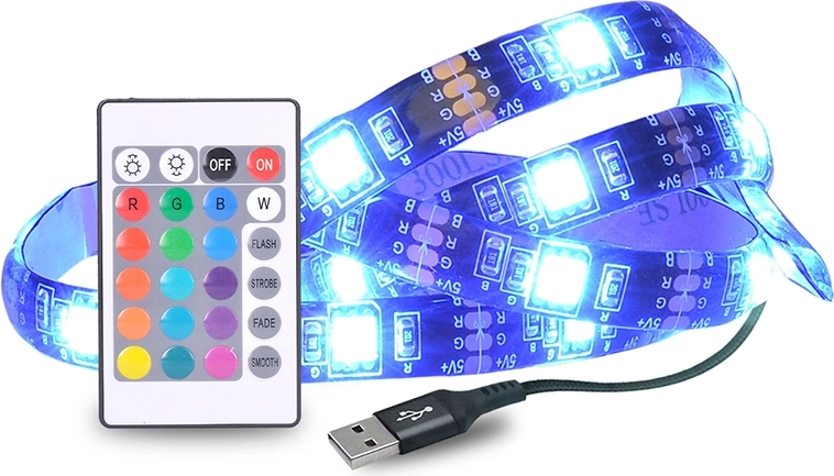 Iluminare RGB cu control de la distanță