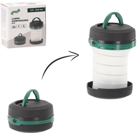 Mini lampă de camping 4,3–12,5 cm