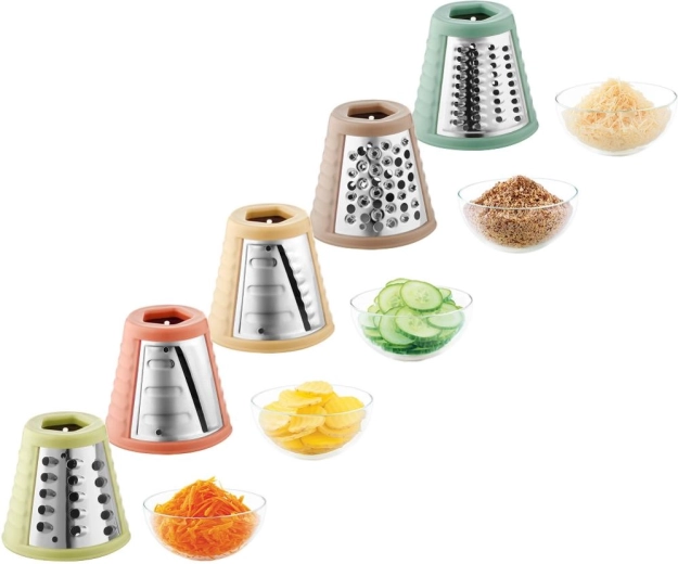 Cinci accesorii pentru diferite moduri de preparare a ingredientelor