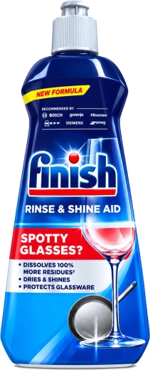 Agent de clătire pentru mașina de spălat vase Finish Shine & Dry Regular 400 ml