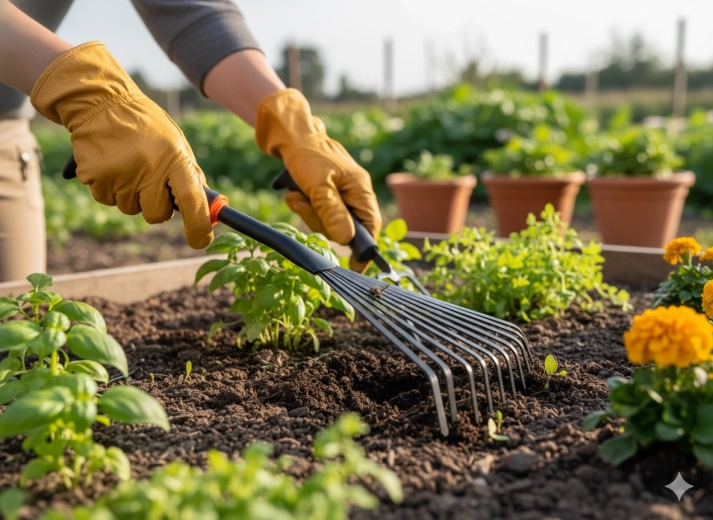Dinți metalici rezistenți pentru afânarea solului
