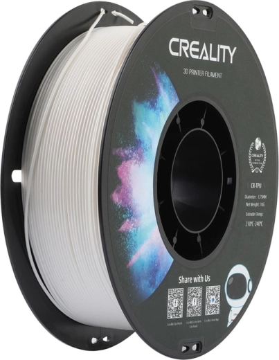 Filament flexibil Creality CR-TPU – Alb