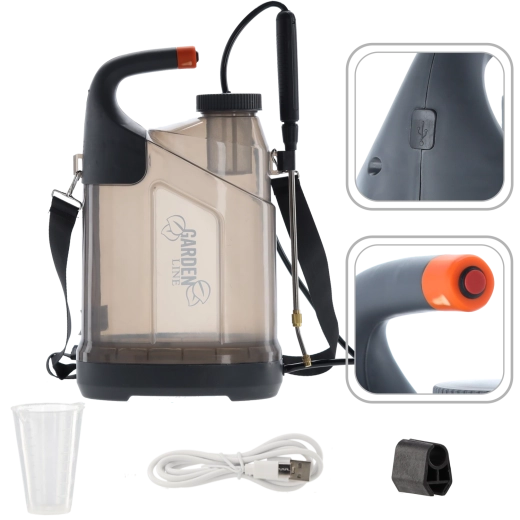 Pulverizator cu presiune pe acumulator 7 l