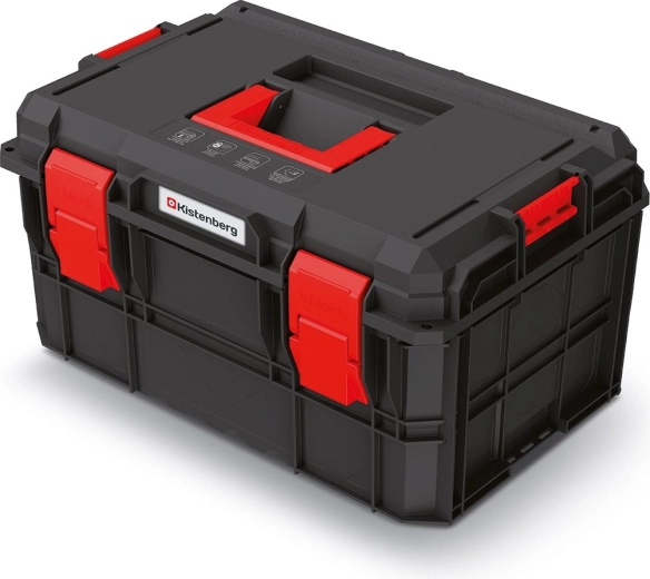Geantă modulară pentru scule X-Block Pro, 546 × 380 × 307 mm, negru