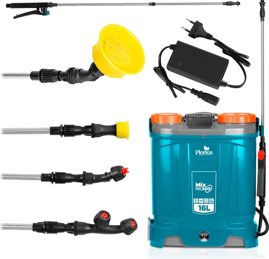 Până la 9 ore de funcționare silențioasă cu baterie 12 V / 8 Ah