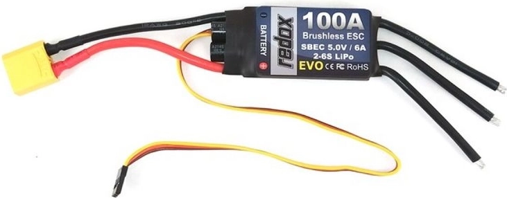 Regulator de turație Redox Evo 100A pentru motoare brushless - 1 bucată