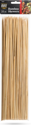 Bețișoare de bambus pentru grătar, 30 cm, 100 buc.