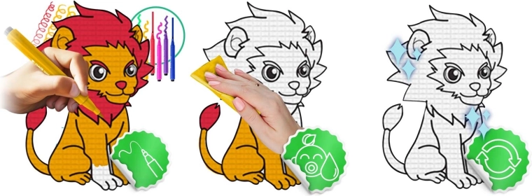 Desenează, șterge și folosește din nou