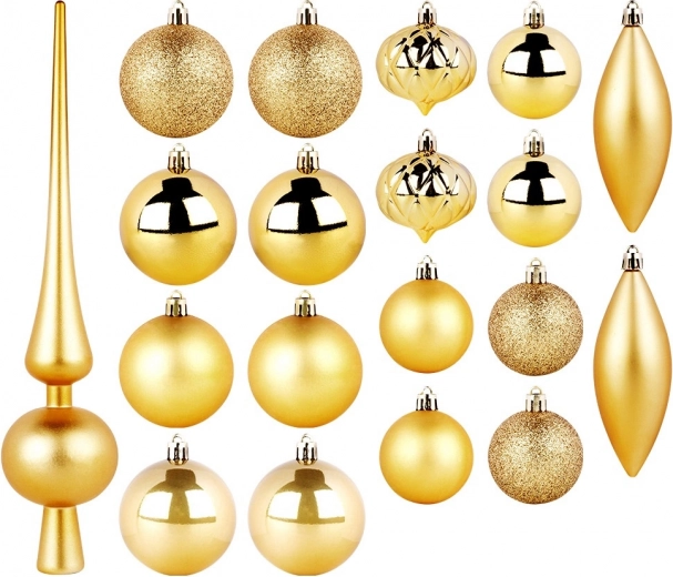 Execuție aurie luxoasă și texturi variate