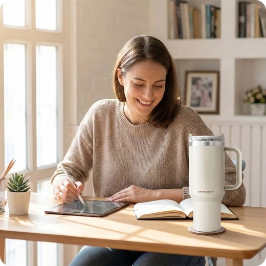 Mâner confortabil și volum mare pentru fiecare zi