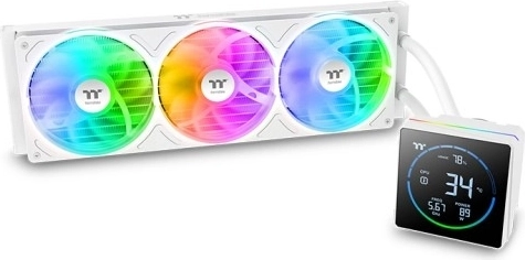 Răcire lichidă AIO 360 ARGB Snow cu ecran LCD
