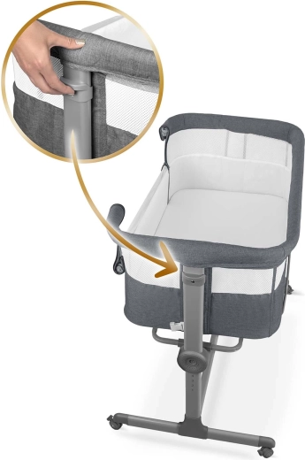 7 niveluri de înălțime și reglaj independent pe părți