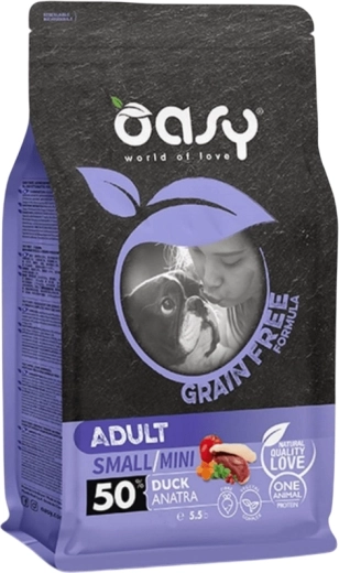 Oasy Grain Free Adult Medium/Large rață 12 kg