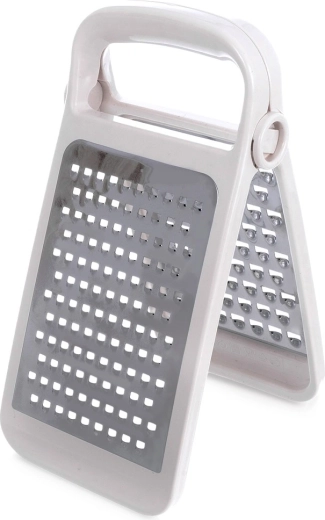 Răzătoare de bucătărie pliabilă Orion, dublă, din inox